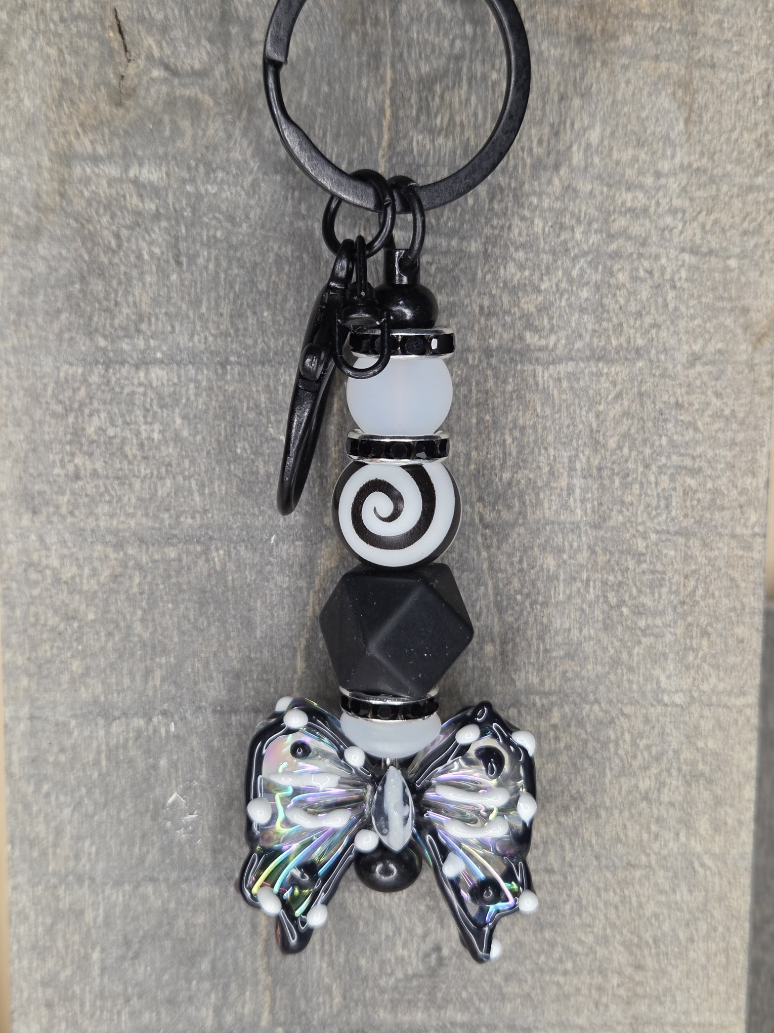 Bow Focal - Beadable Keychain