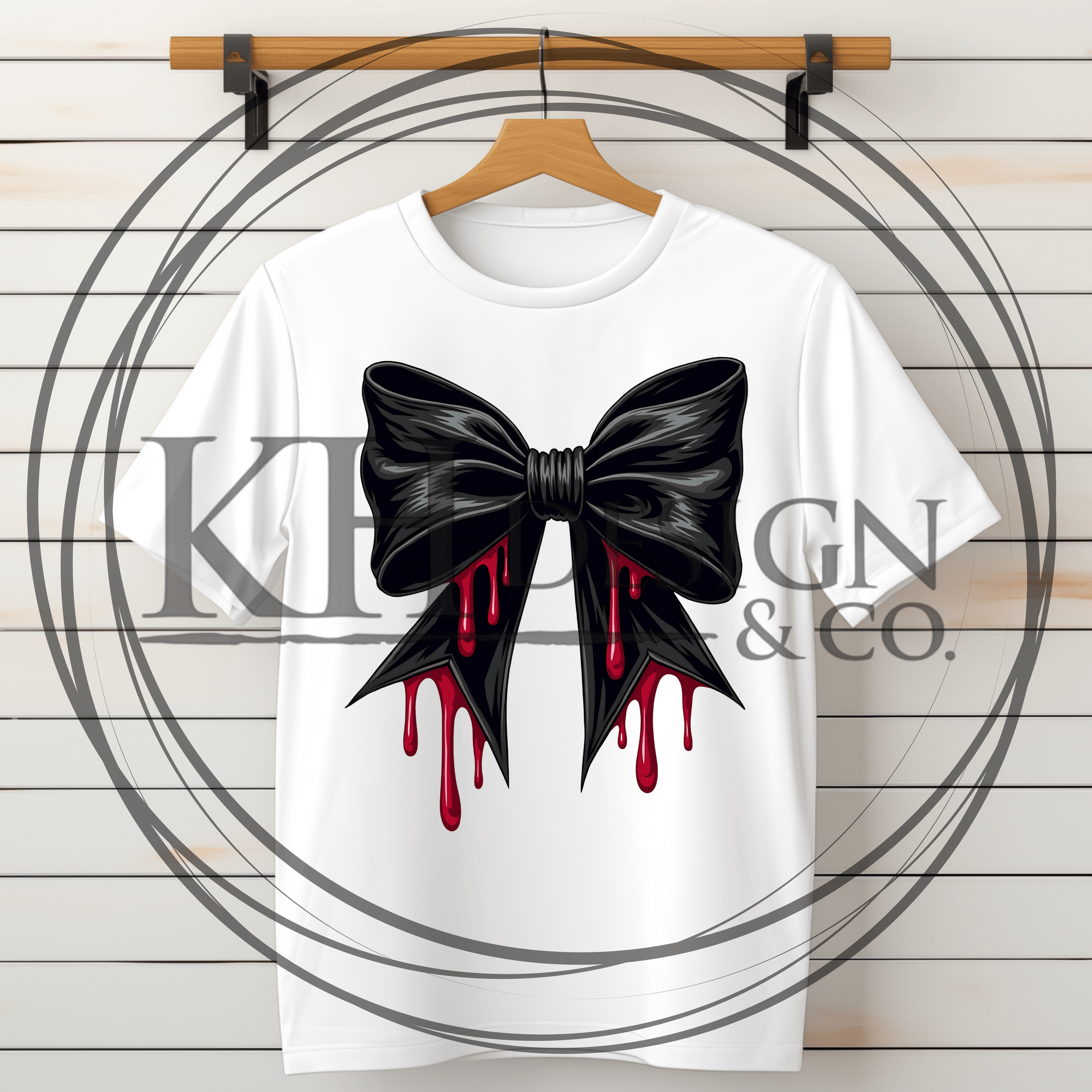 3 - Black Bow w/ Drip