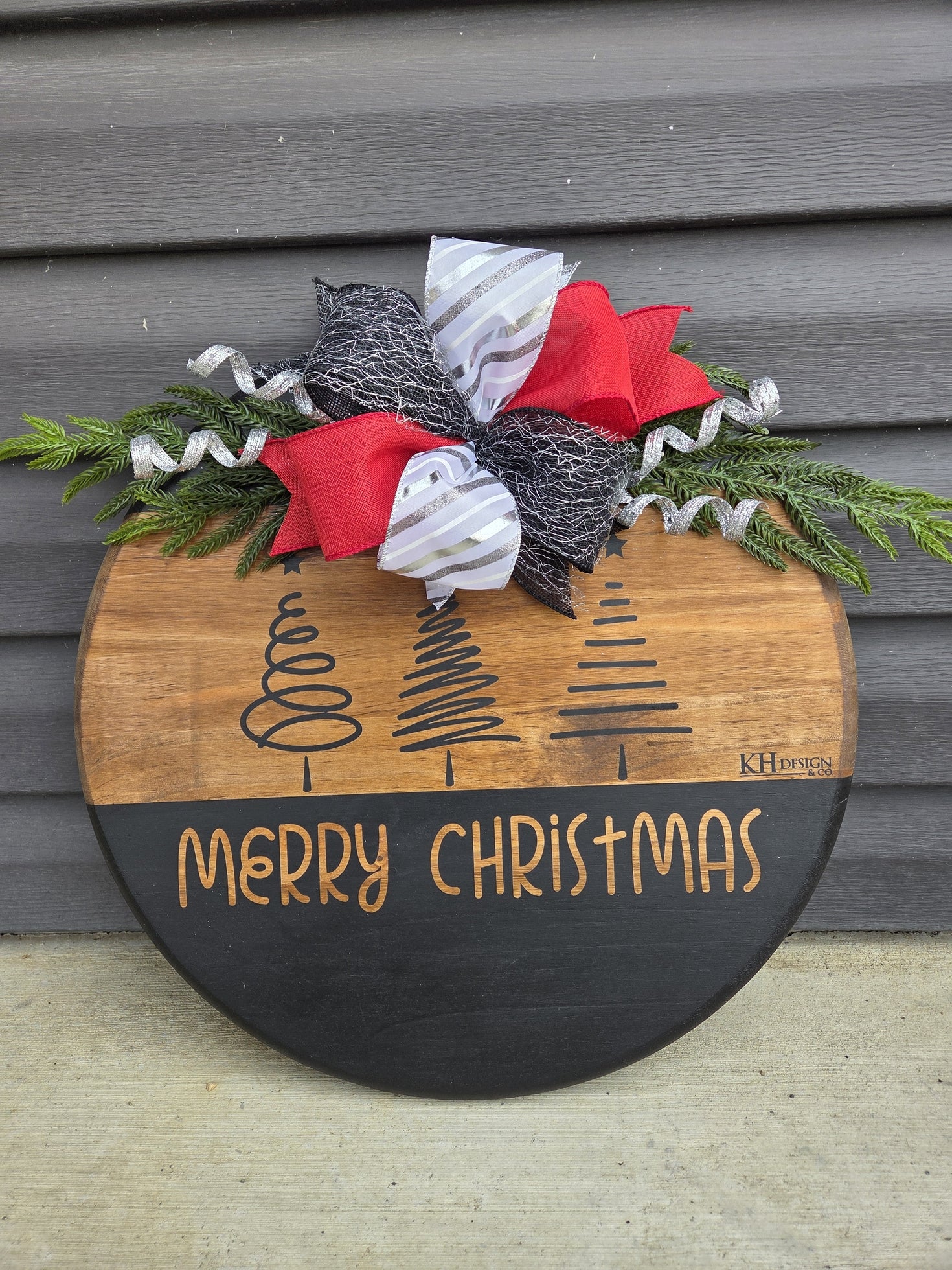 Merry Christmas 18" - Wooden Door Signs
