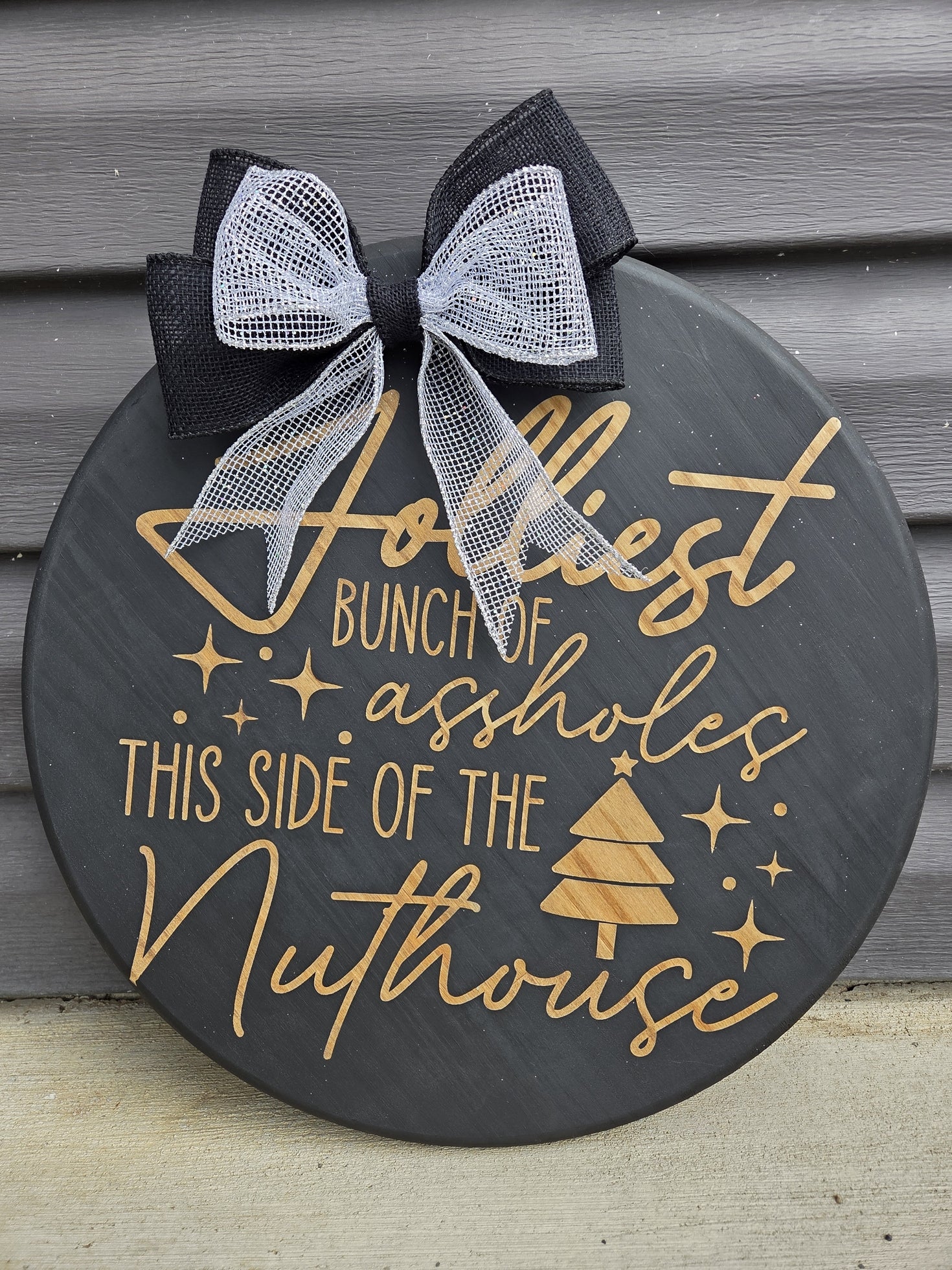 Jolliest 15" - Wooden Door Signs