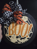 Boo 15" - Wooden Door Signs
